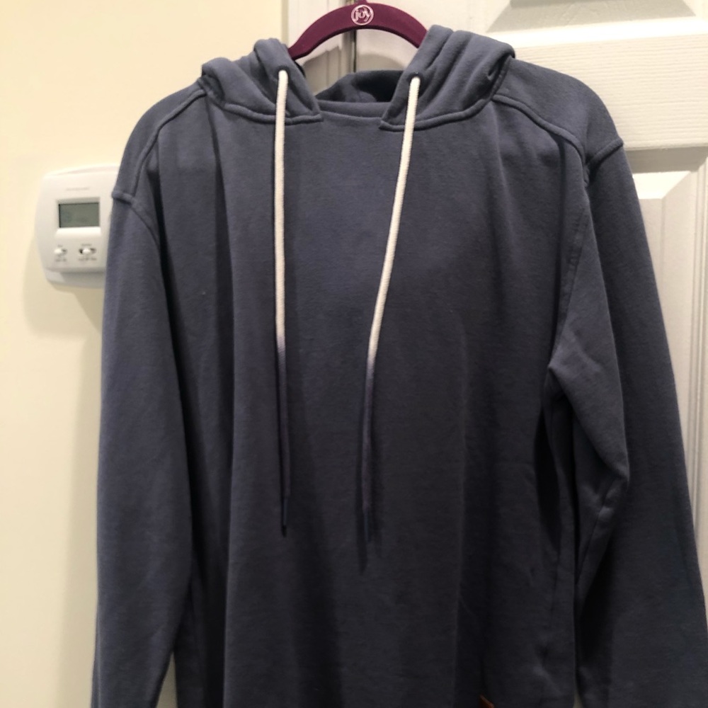 Oversized hooded sweatshirt